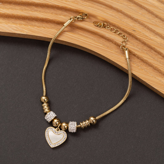 Gourmette Élégancia en acier inoxydable garanties