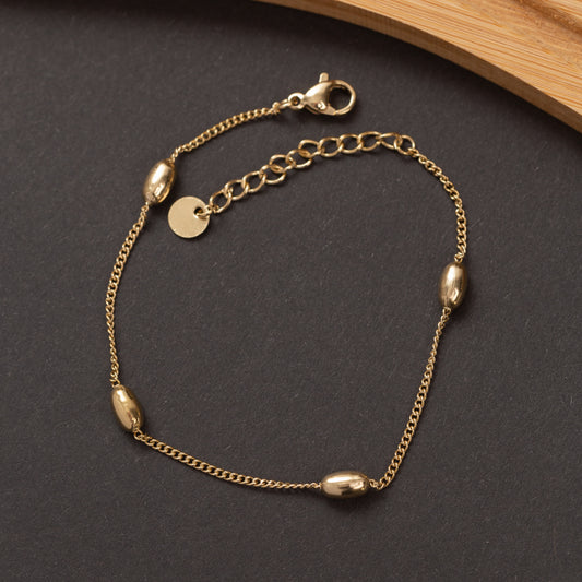 Gourmette Élégancia en acier inoxydable garanties