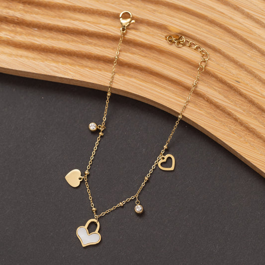 Gourmette Élégancia en acier inoxydable garanties