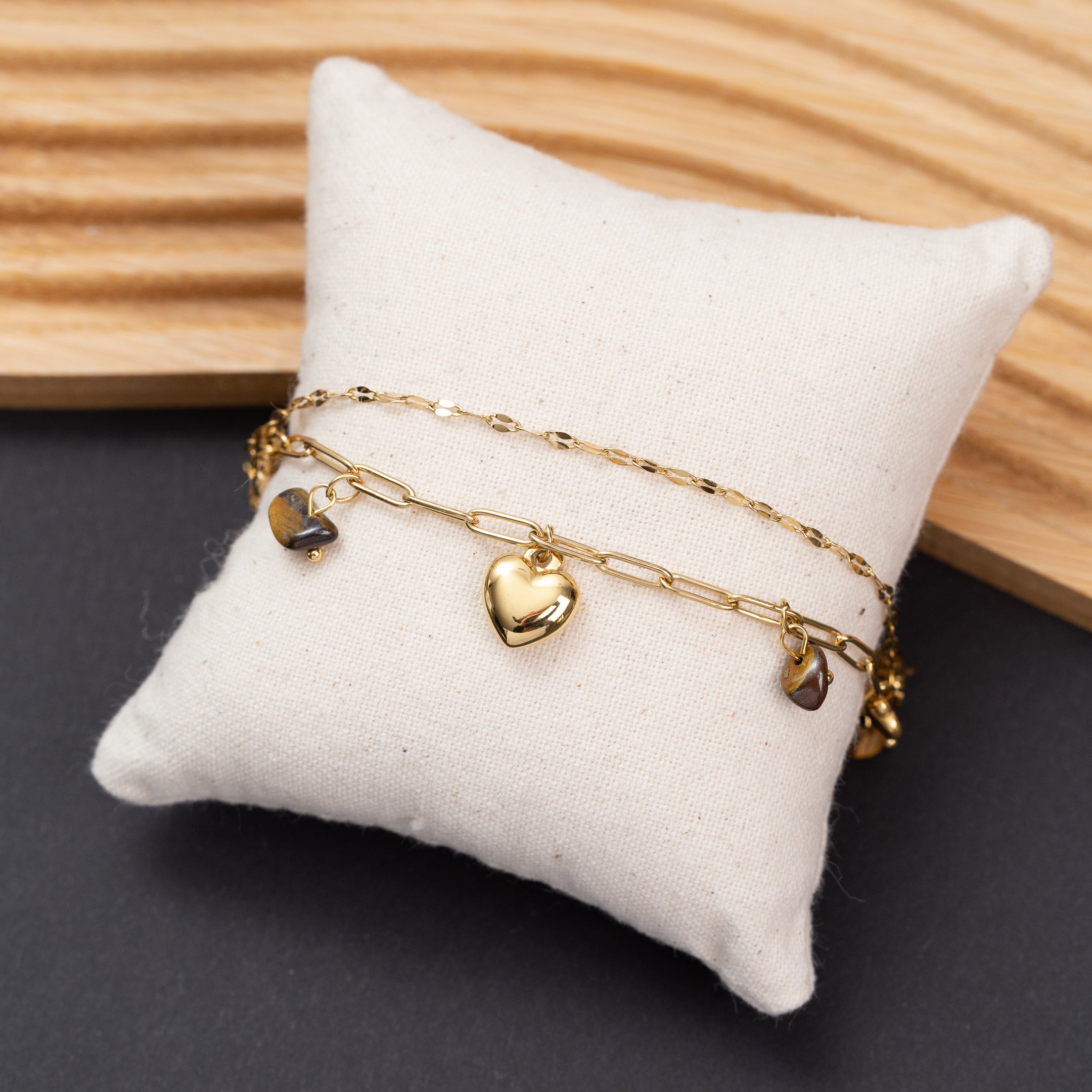 Gourmette Pendentifs en acier inoxydable garantie