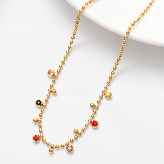 Collier Acier tendance