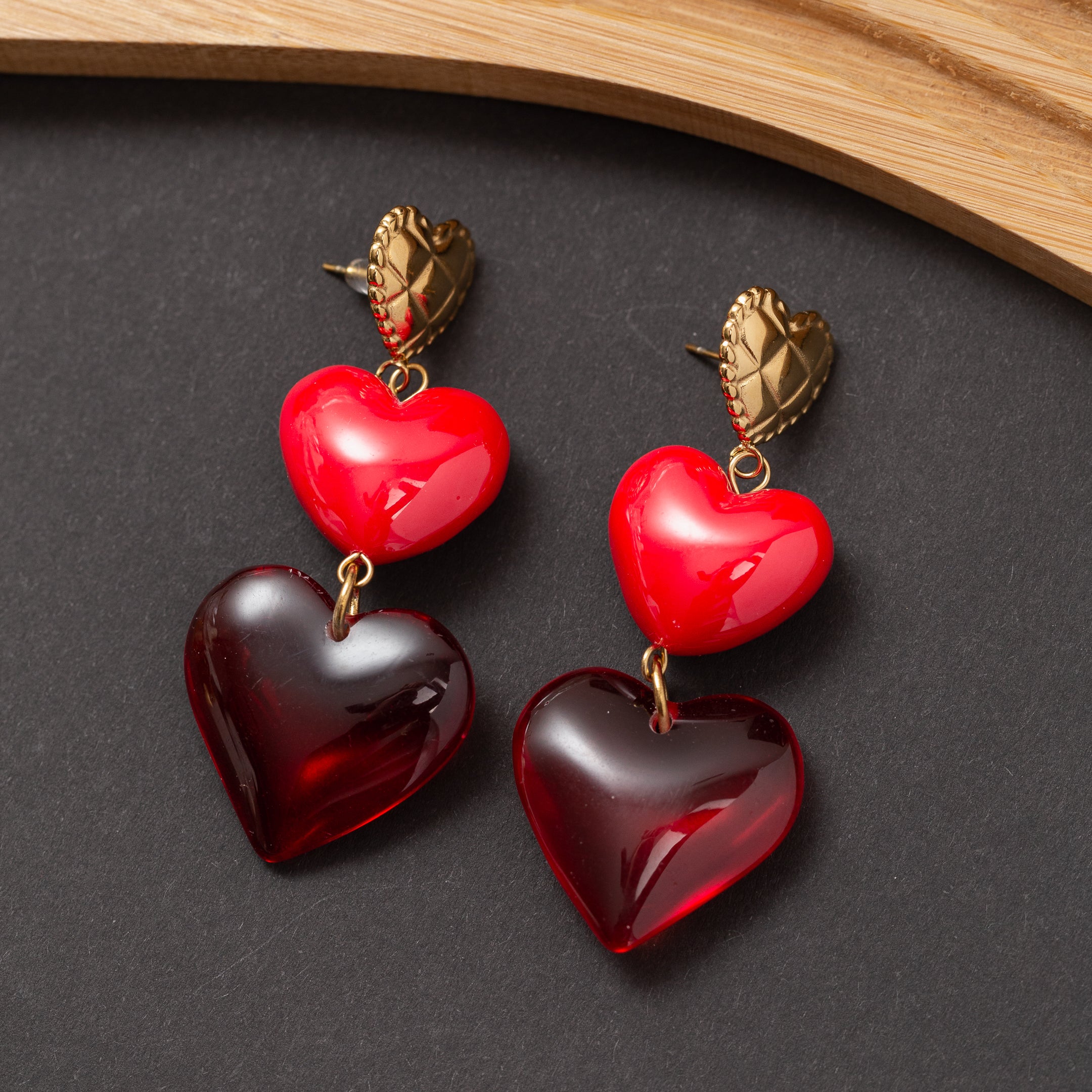 Boucles d'oreilles Luxe en acier inoxydable garanties