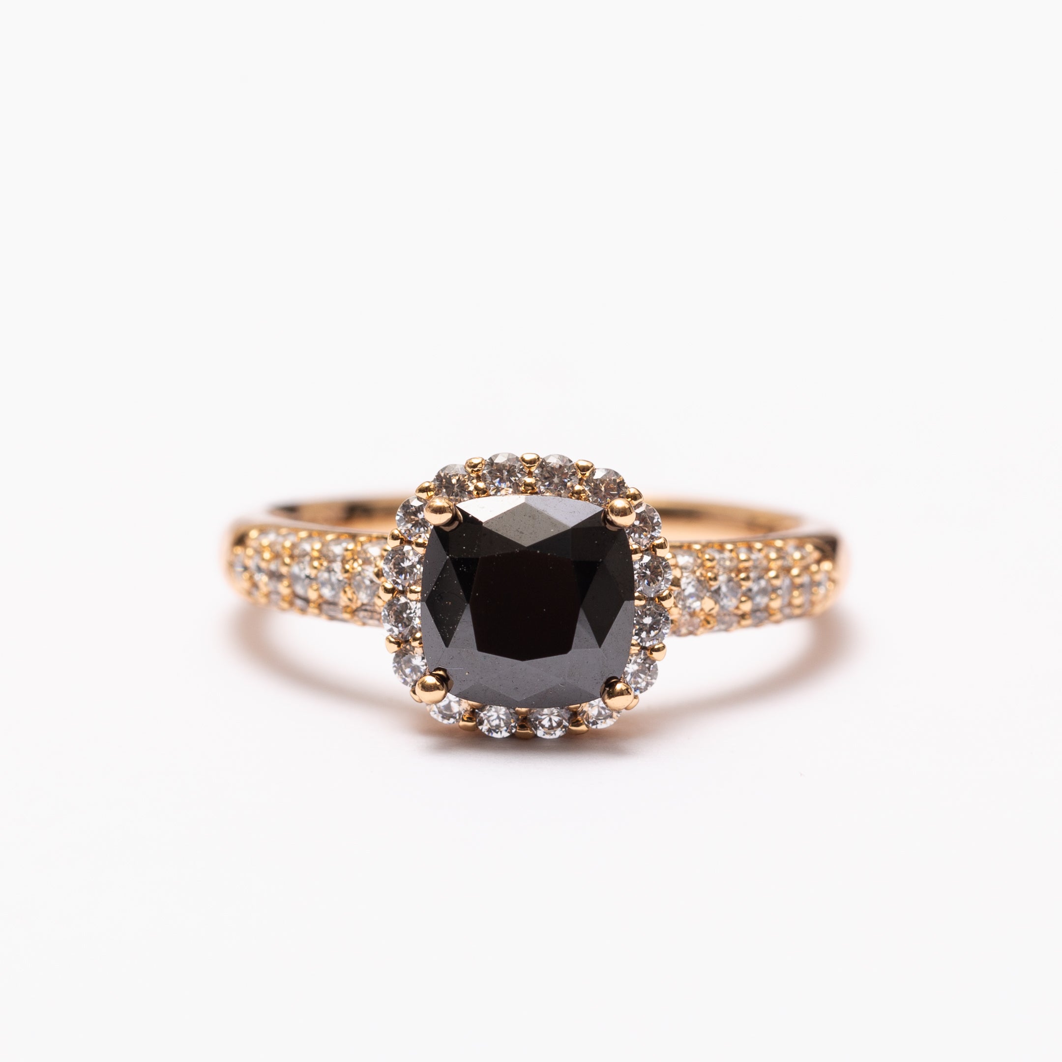 Bague élégance dorée en plaqué or 18 K