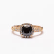 Bague élégance dorée en plaqué or 18 K