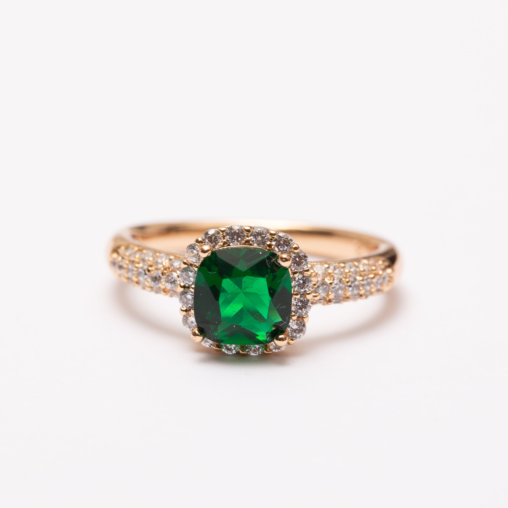 Bague élégance dorée en plaqué or 18 K