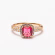 Bague élégance dorée en plaqué or 18 K