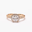 Bague élégance dorée en plaqué or 18 K