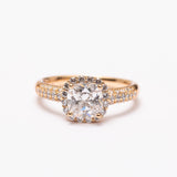 Bague élégance dorée en plaqué or 18 K