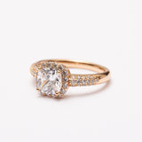 Bague élégance dorée en plaqué or 18 K