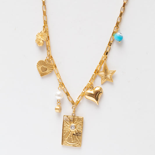 Collier en acier chargé