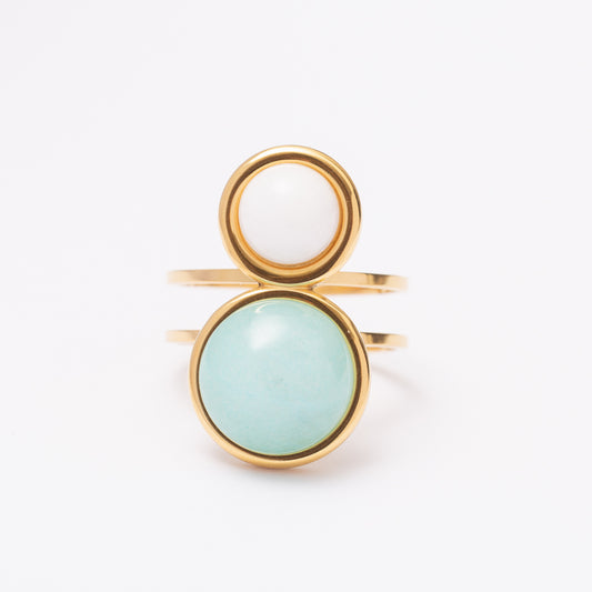 Bague en acier inoxydable garantie