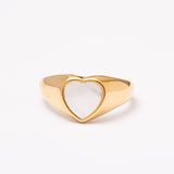 Bague en acier inoxydable garantie