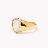 Bague en acier inoxydable garantie