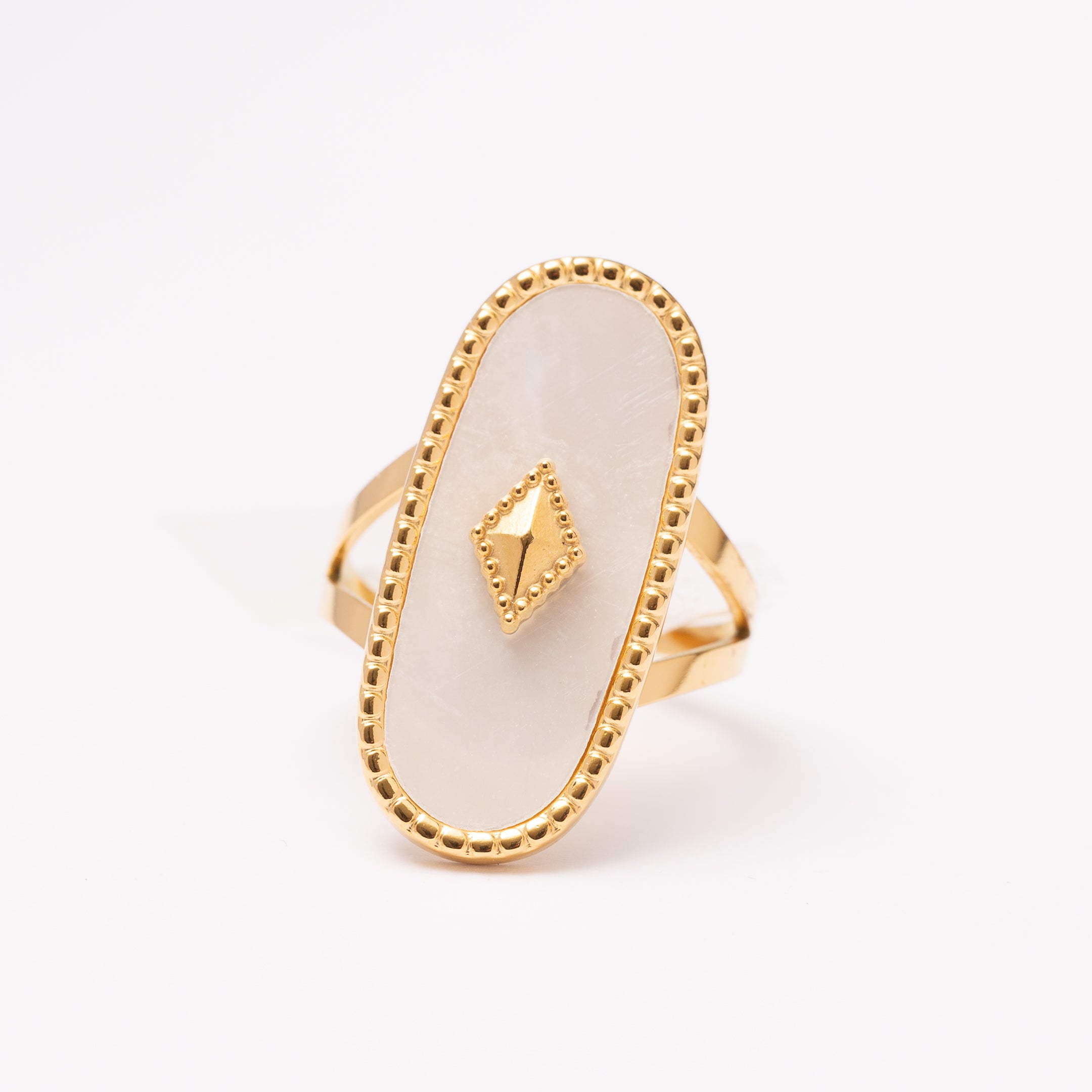 Bague en acier inoxydable garantie