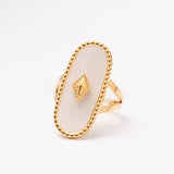 Bague en acier inoxydable garantie