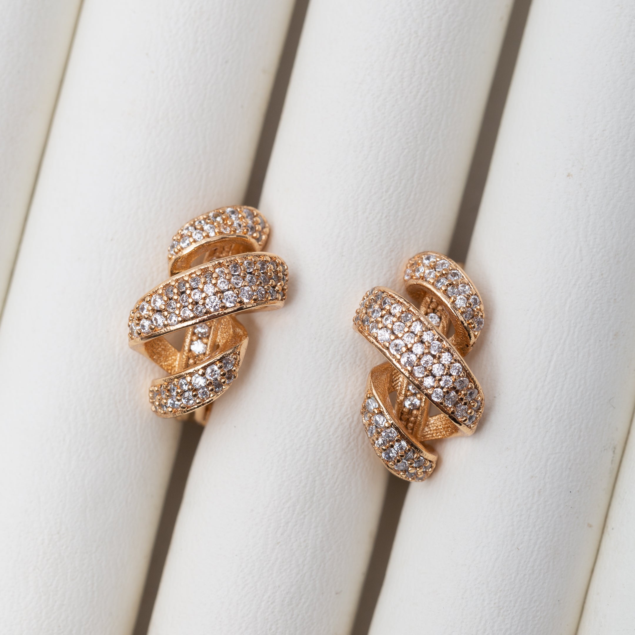 Boucles d'oreilles en Plaqué Or 18K