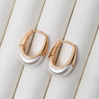 Boucles d'oreilles en Plaqué Or 18K