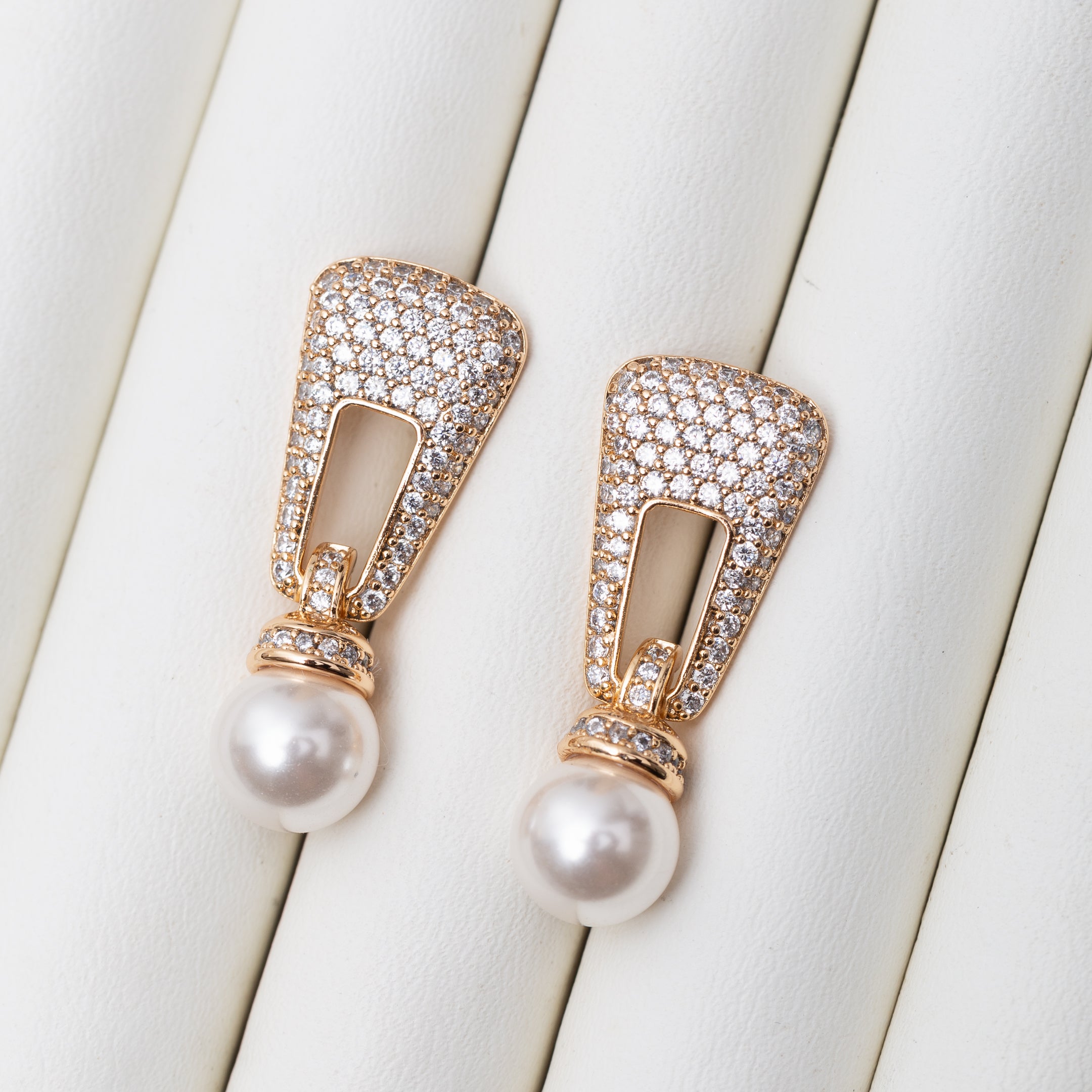 Boucles d'oreilles en Plaqué Or 18K