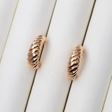 Boucles d'oreilles en Plaqué Or 18K