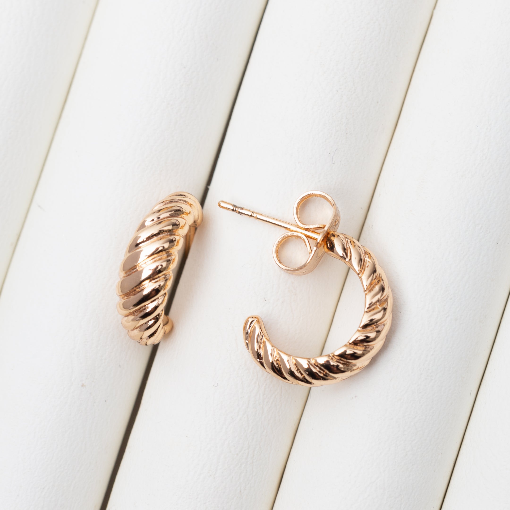 Boucles d'oreilles en Plaqué Or 18K