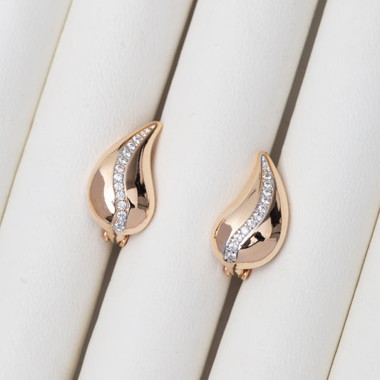 Boucles d'oreilles en Plaqué Or 18K
