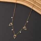 Collier en acier inoxydable garanti Lyna