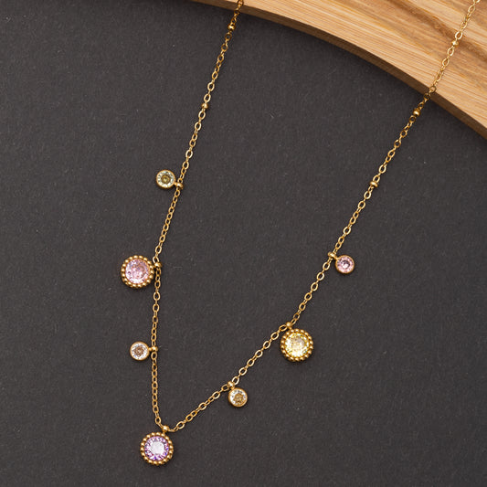 Collier en acier inoxydable garanti Lyna