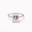 Bague Élégance en argent rhodié garantie