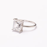 Bague Élégance en argent rhodié garantie