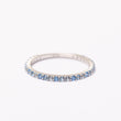 Bague Élégance en argent rhodié garantie
