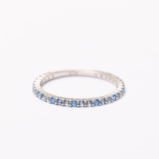 Bague Élégance en argent rhodié garantie