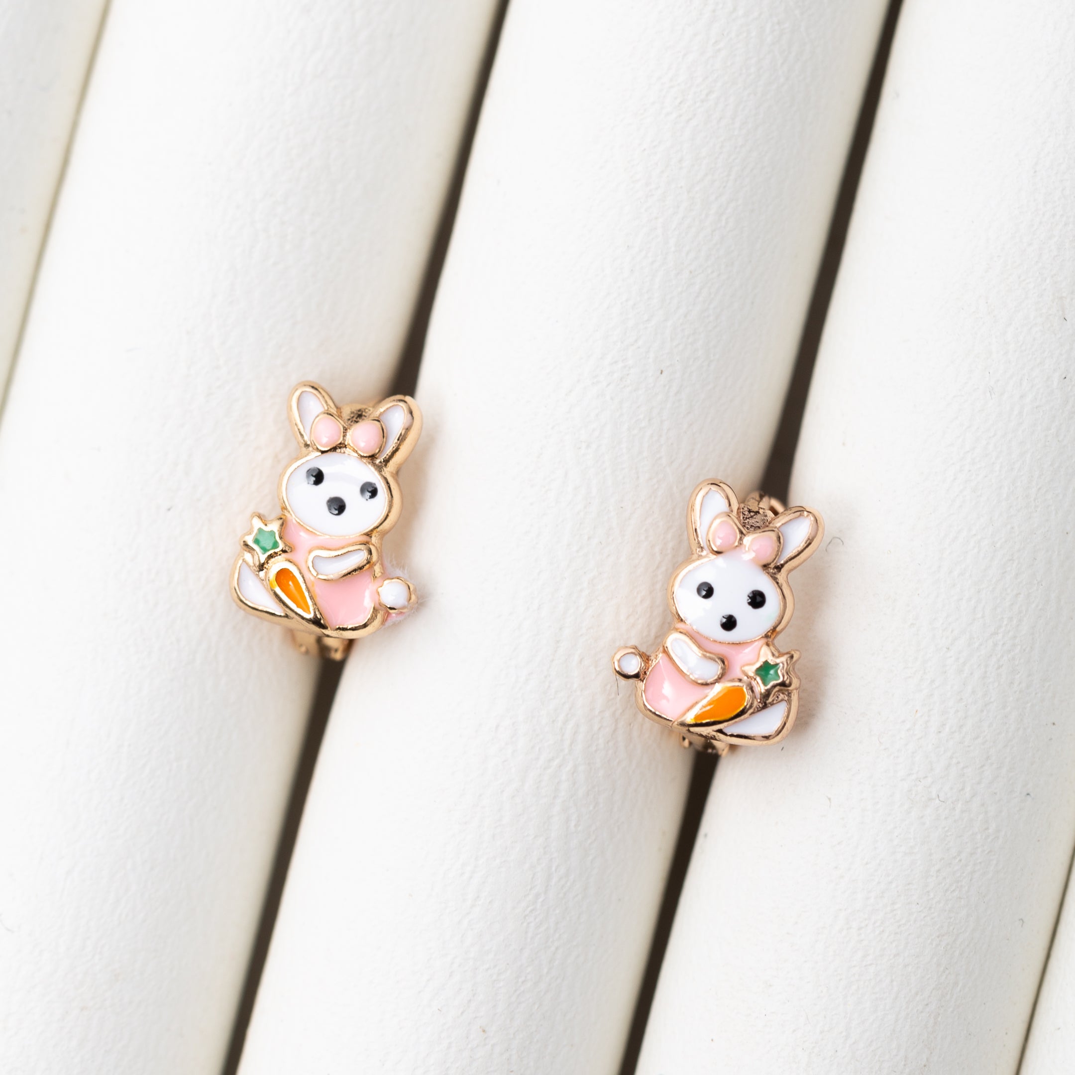 Boucles d'oreilles Pure Gold Line en plaqué or