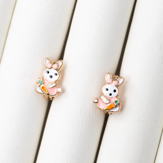 Boucles d'oreilles Pure Gold Line en plaqué or