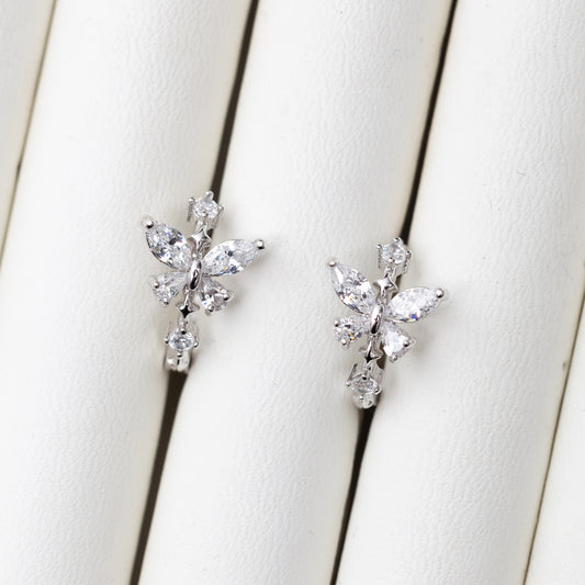 Boucles d'oreilles Pure Gold Line en plaqué or