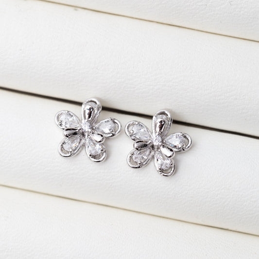 Boucles d'oreilles Pure Gold Line en plaqué or