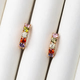 Boucles d'oreilles Pure Gold Line en plaqué or