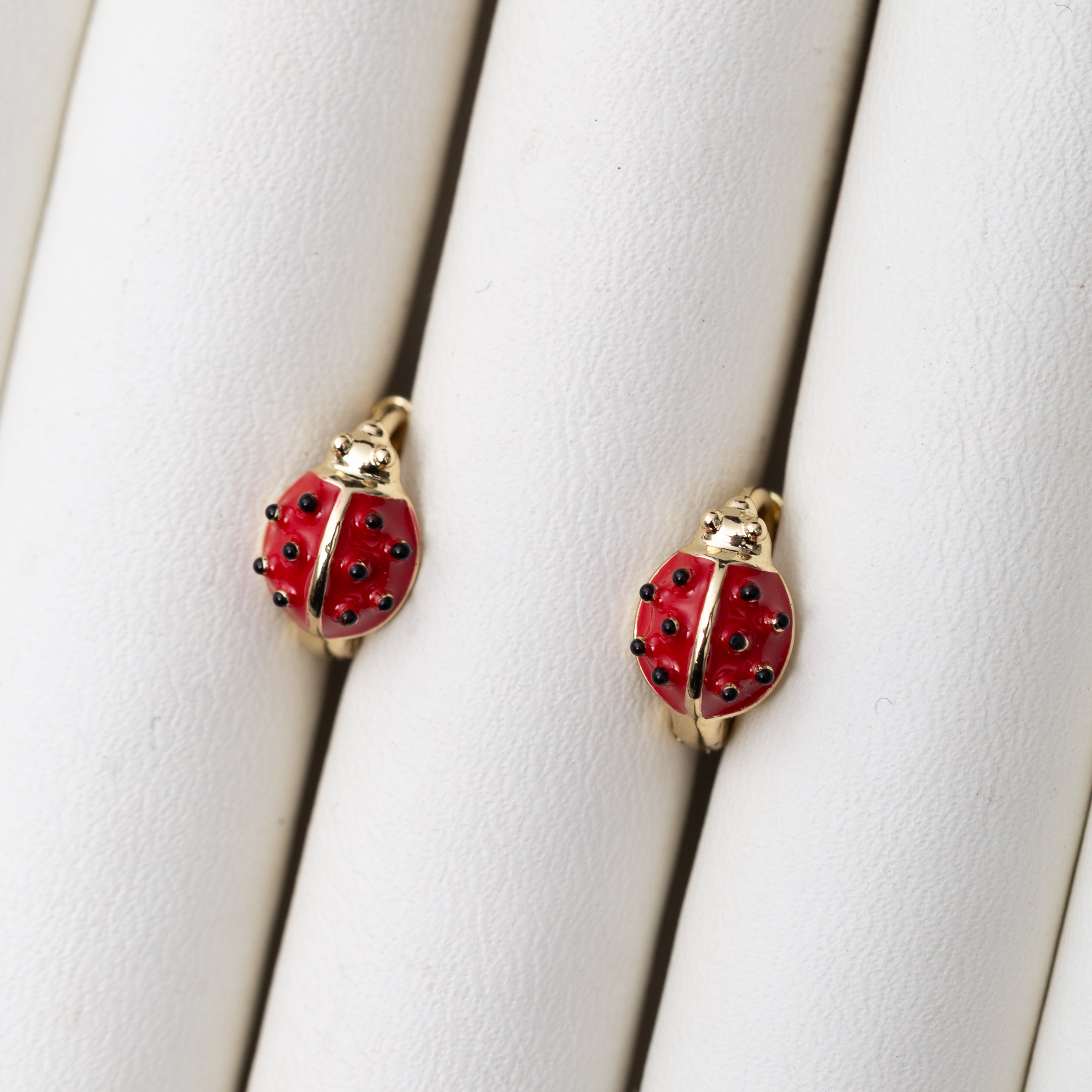 Boucles d'oreilles Pure Gold Line en plaqué or