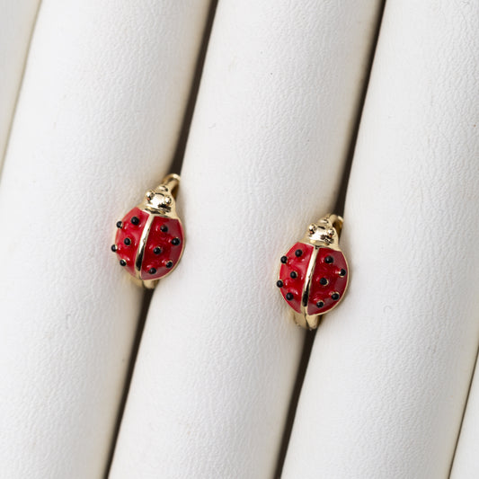 Boucles d'oreilles Pure Gold Line en plaqué or