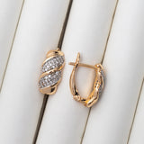 Boucles d'oreilles Or Élégance en Plaqué Or 18K