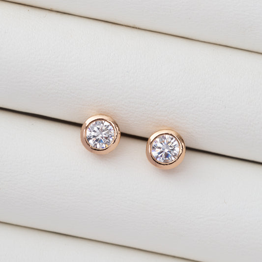 Boucles d'oreilles Le Cercle d’Or en Plaqué Or - Couleur Dorée