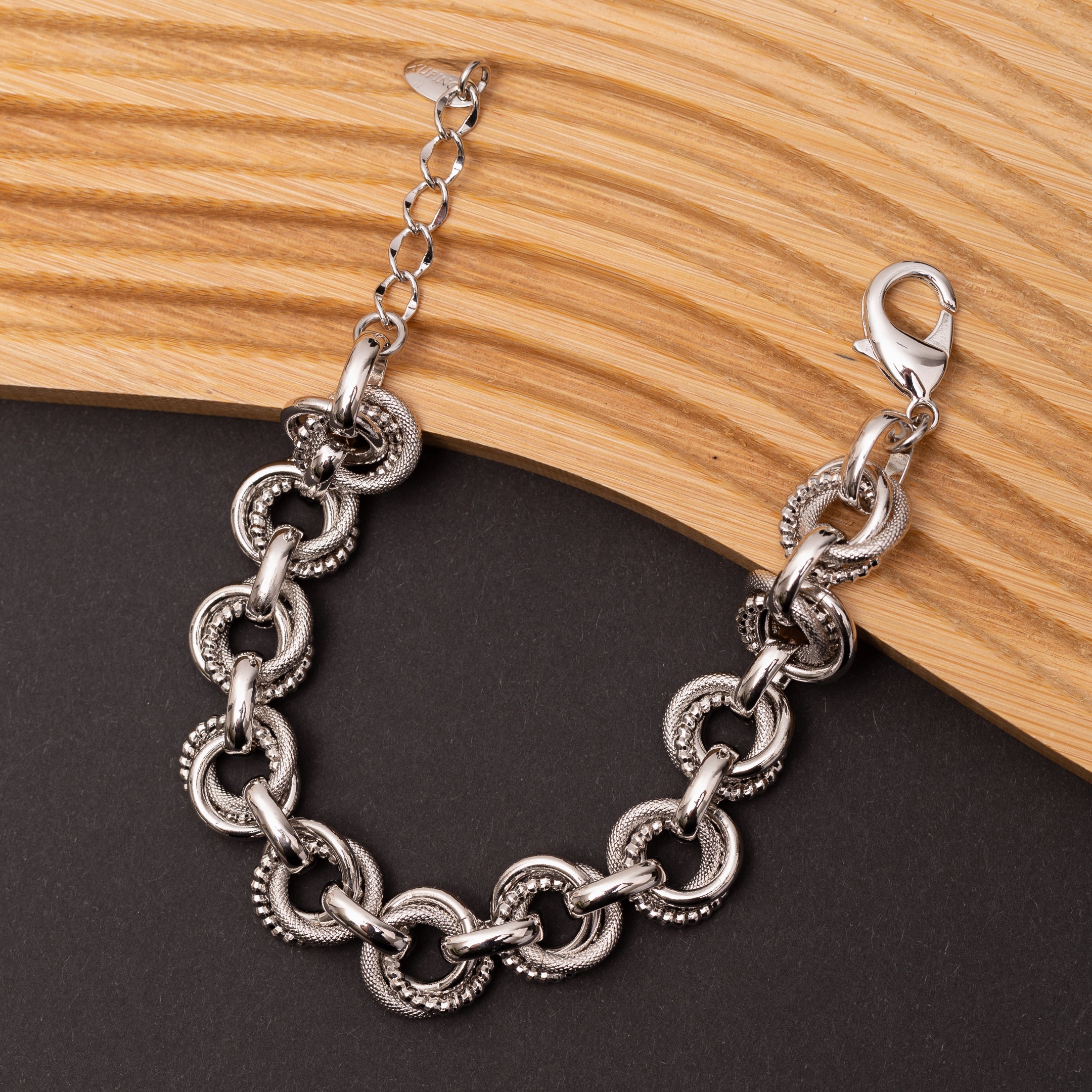 Gourmette Lux Chain en Plaqué Or