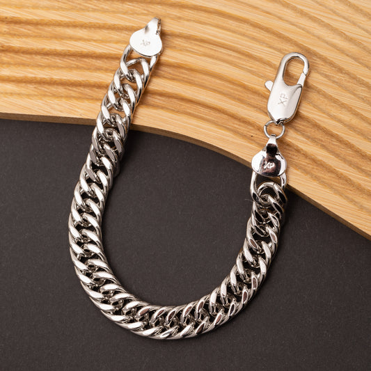 Gourmette Lux Chain en Plaqué Or