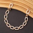 Gourmette Lux Chain en Plaqué Or
