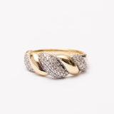 Bague Pure Or en Plaqué Or