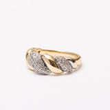 Bague Pure Or en Plaqué Or