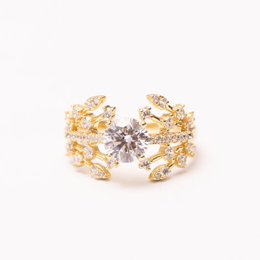 Bague Pure Or en Plaqué Or