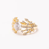 Bague Pure Or en Plaqué Or