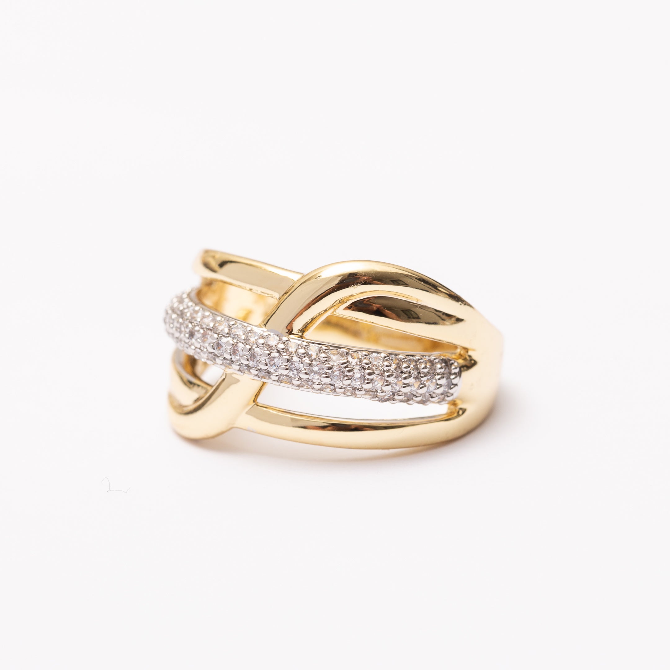 Bague Pure Or en Plaqué Or