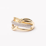 Bague Pure Or en Plaqué Or