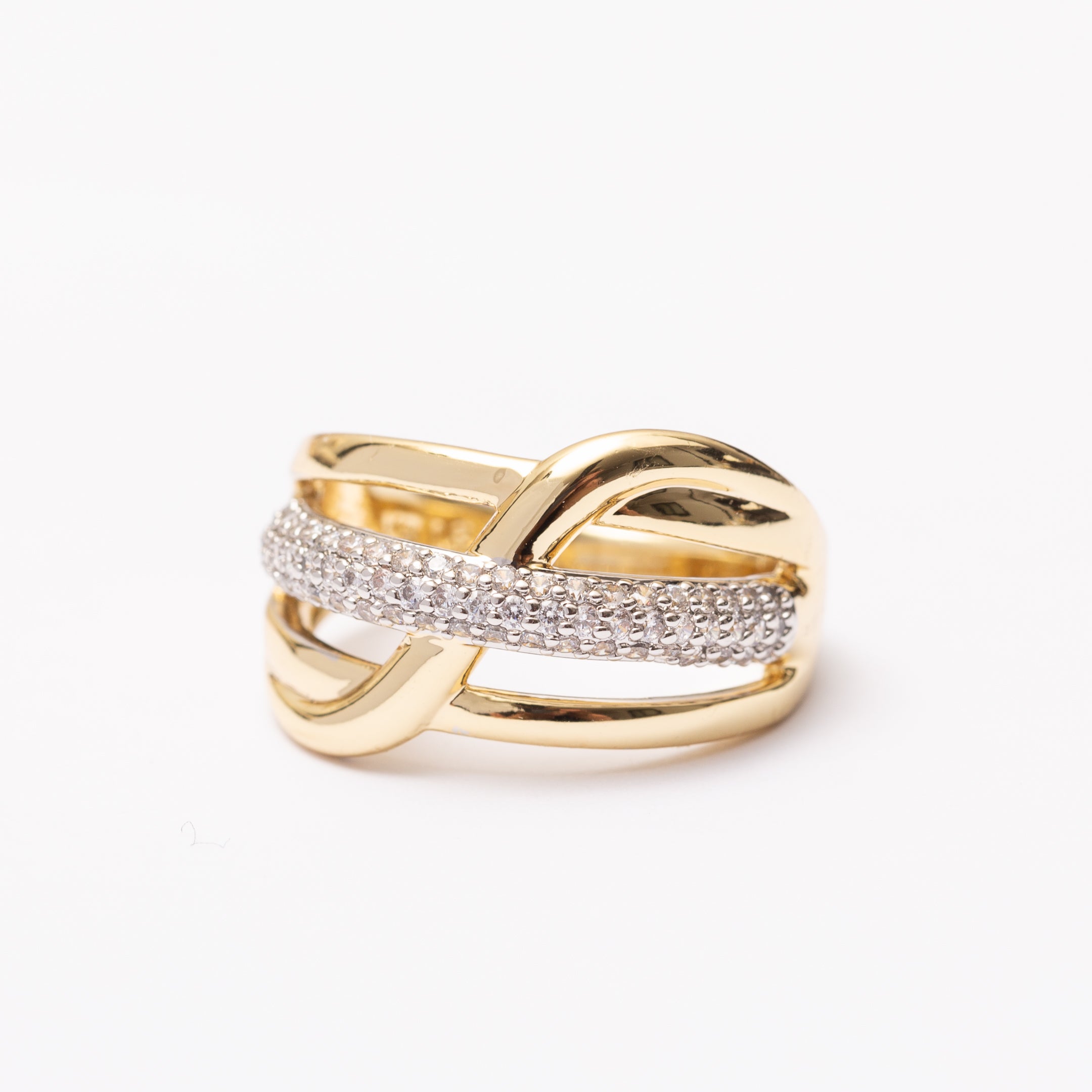 Bague Pure Or en Plaqué Or